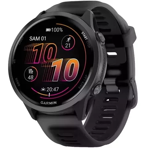 Смарт-часы Garmin Forerunner 010-02971-00 47mm Slate Gray Aluminum with Translucent Black