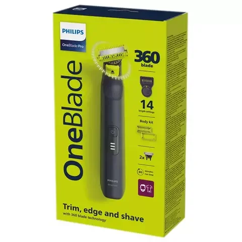 Триммер Philips OneBlade Pro QP6542/15 Black - ForteMarket Триммер Philips OneBlade Pro QP6542/15 Black купить,0