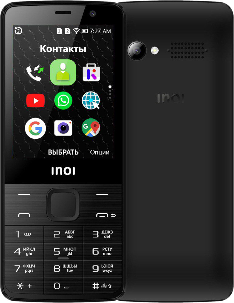 Мобильный телефон Inoi 283K Black купить,NaN
