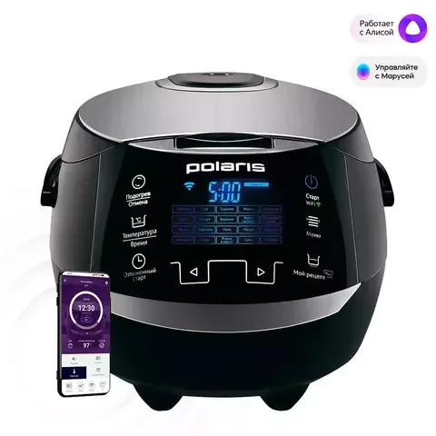 Мультиварка POLARIS PMC 0530 Wi Fi IQ Home Black