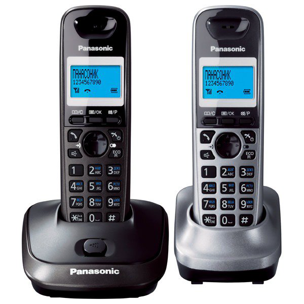 Радиотелефон Panasonic KX-TG2512RU2 черно-серый - ForteMarket Радиотелефон Panasonic KX-TG2512RU2 черно-серый купить,48208