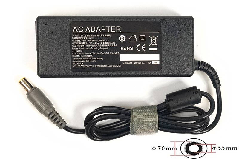 Блок питания PowerPlant IBM/Lenovo 220V 20V 90W 7.9*5.5