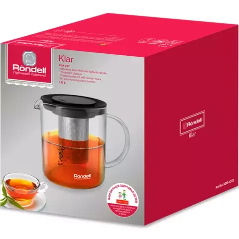 Заварочный чайник RONDELL RDS-1233 1 л - ForteMarket Заварочный чайник RONDELL RDS-1233 1 л купить,0