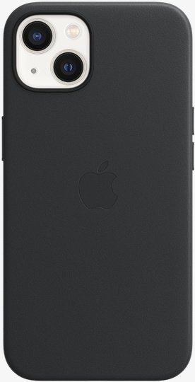 Чехол Apple для iPhone 13 Leather Case with MagSafe MM183ZM/A темная ночь