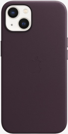 Чехол Apple для iPhone 13 Leather Case with MagSafe MM143ZM/A темная вишня