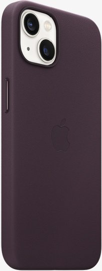 Чехол Apple для iPhone 13 Leather Case with MagSafe MM143ZM/A темная вишня