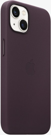 Чехол Apple для iPhone 13 Leather Case with MagSafe MM143ZM/A темная вишня