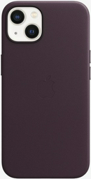 Чехол Apple для iPhone 13 Leather Case with MagSafe MM143ZM/A темная вишня