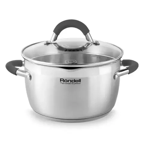 Кастрюля 2.3 л, Rondell Flamme RDS-023 Steel
