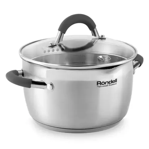 Кастрюля 2.3 л, Rondell Flamme RDS-023 Steel