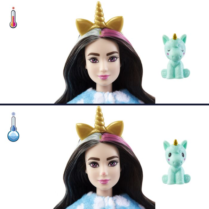 Кукла Barbie Cutie Reveal Единорог HJL58 30см  купить,NaN
