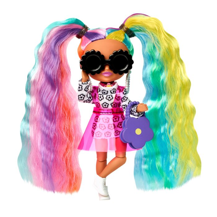 Кукла Barbie Extra Minis Радужные волосы HHF82  купить,NaN
