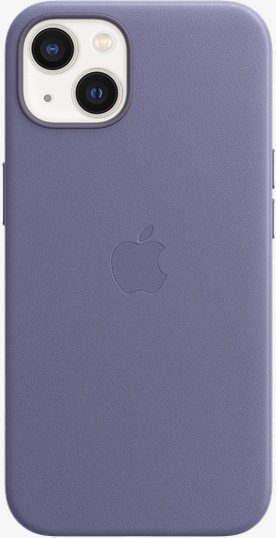 Чехол Apple для iPhone 13 Leather Case with MagSafe MM163ZM/A фиолетовый