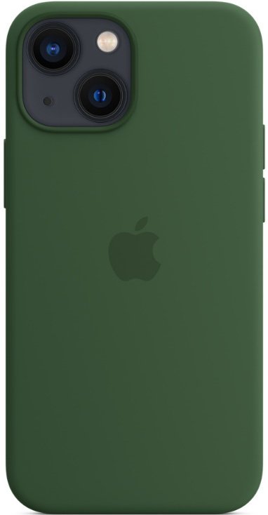 Чехол Apple для iPhone 13 Silicone Case with MagSafe MM263ZM/A зелёный клевер купить,NaN