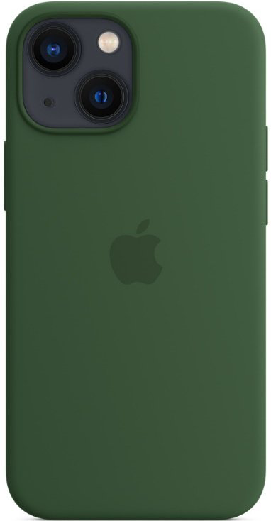 Чехол Apple для iPhone 13 Silicone Case with MagSafe MM263ZM/A зелёный клевер купить,NaN