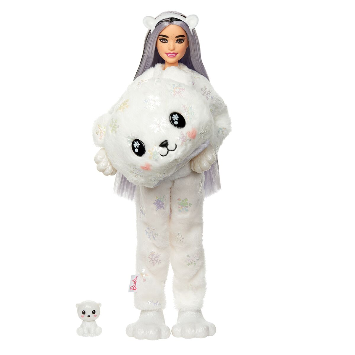 Кукла Barbie Cutie Reveal Мишка HJL640 30см Белый  купить,NaN