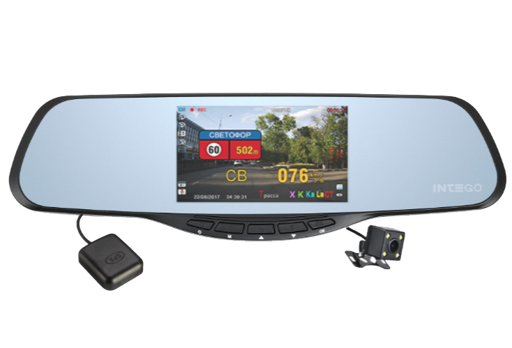 Видеорегистратор Intego VX-685MR черный купить,NaN