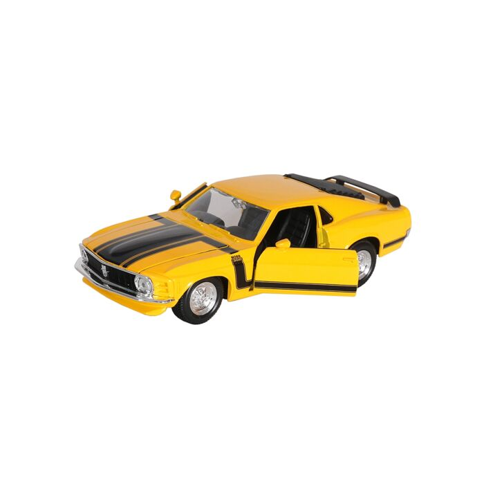 Модель автомобиля Maisto 1:24 Ford Mustang Boss 302 1970 Желтый купить,NaN