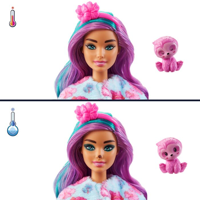 Кукла Barbie Cutie Reveal Ленивец HJL59 30см  купить,NaN