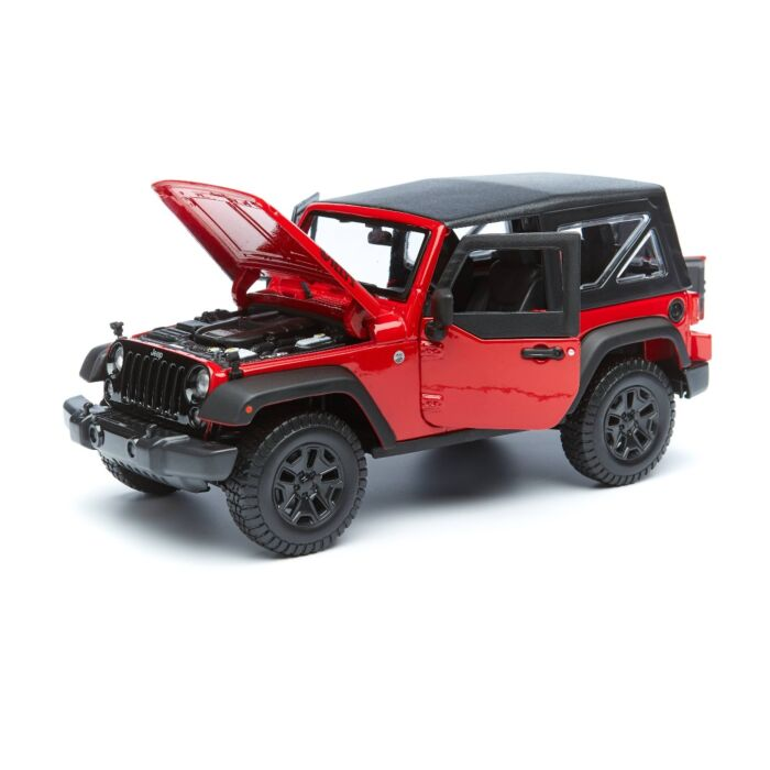 Модель автомобиля Maisto 1:18 Jeep Wrangler 2014 Red 31676 RD купить,NaN