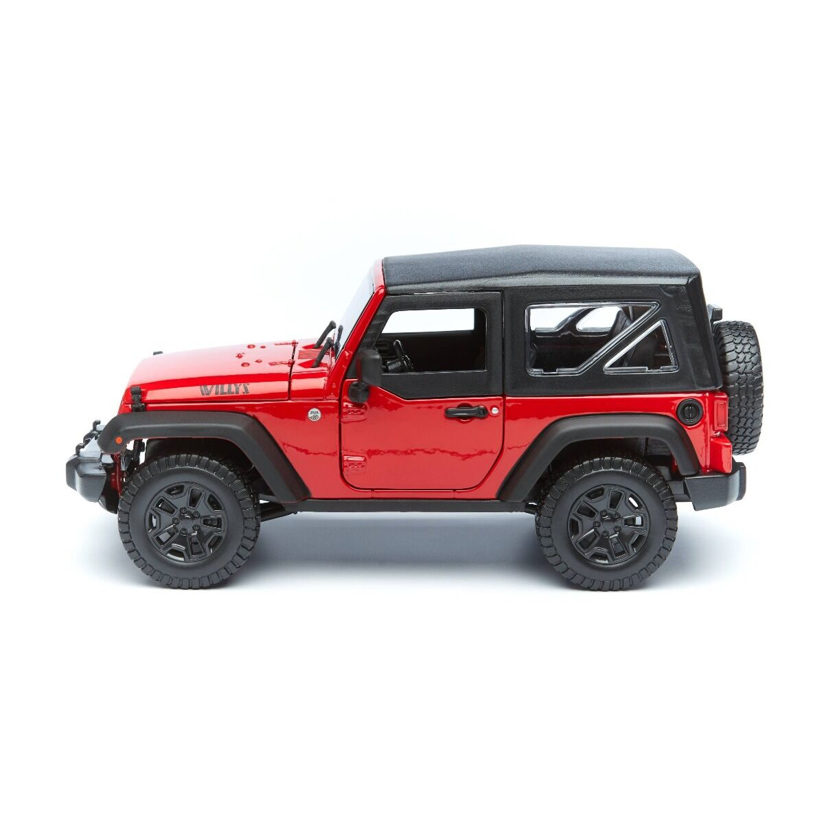 Модель автомобиля Maisto 1:18 Jeep Wrangler 2014 Red 31676 RD купить,NaN