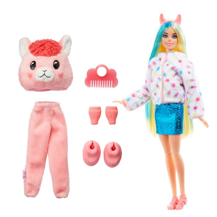 Кукла Barbie Cutie Reveal Лама HJL60 30см  купить,NaN