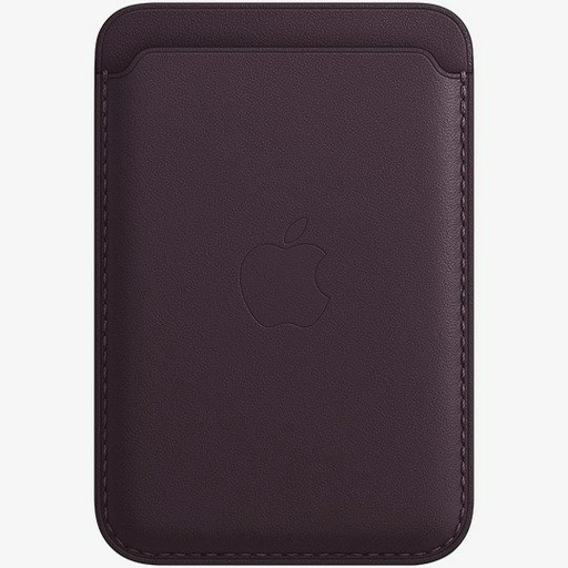 Чехол-бумажник Apple для iPhone Leather Wallet with MagSafe MM0T3ZM/A темная вишня