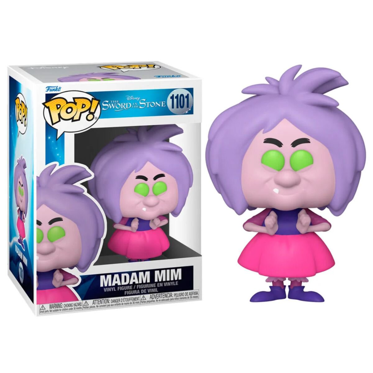 Фигурка Funko The Sword in the Stone POP Madam Mim 9см купить,NaN