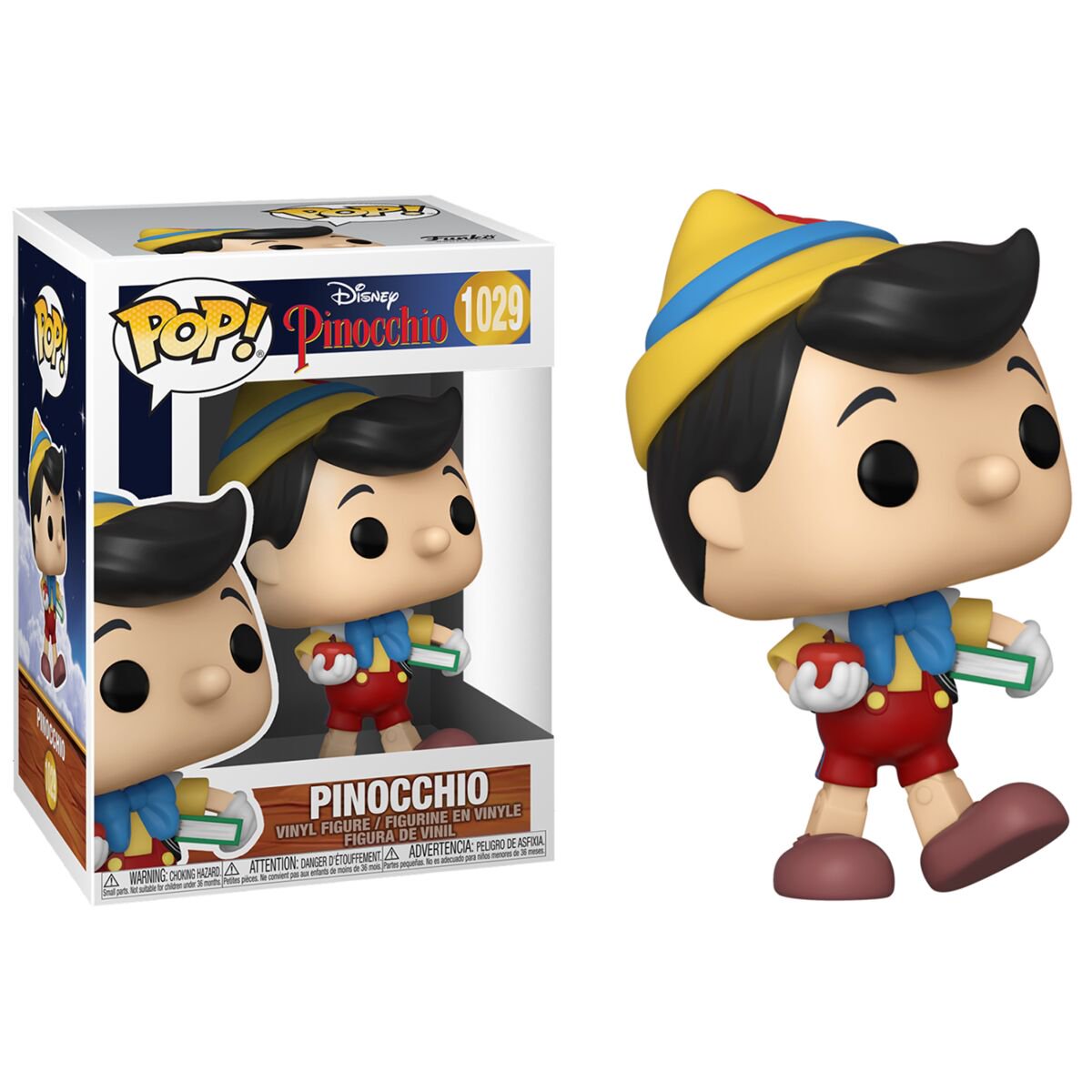 Фигурка Funko Pinocchio. POP: School Bound Pinocchio купить,NaN