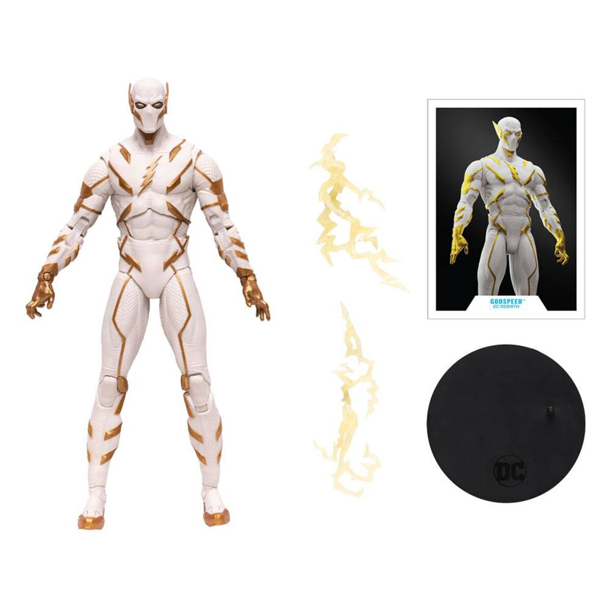 Фигурка McFarlane DC Multiverse Rebirth Godspeed 18см купить,NaN