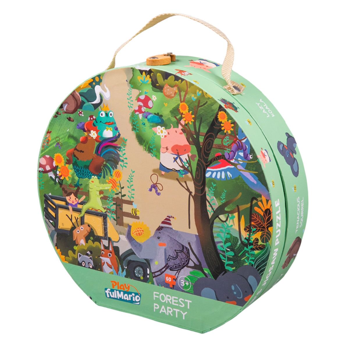 Пазлы  Puzzles Лесная вечеринка 60 деталей купить,NaN