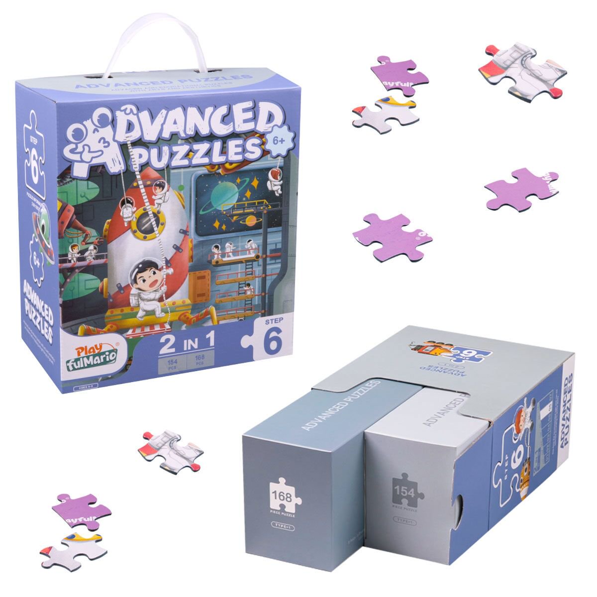 Пазлы Puzzles Приключения в Космосе купить,NaN