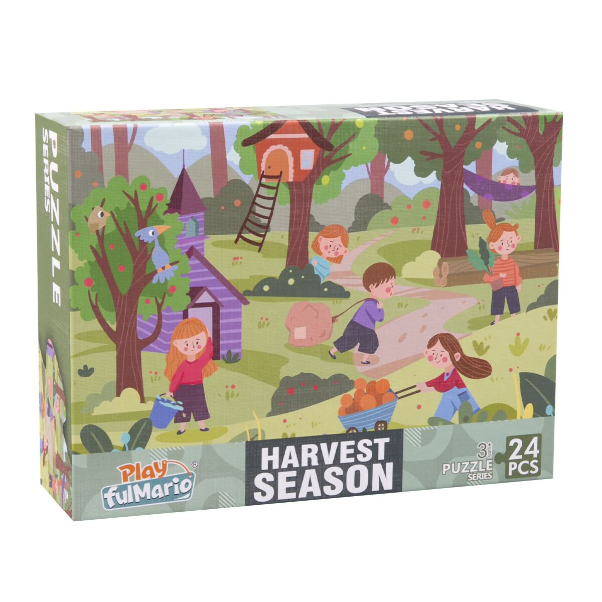  Пазлы Puzzles Сбор урожая 24 детали купить,NaN