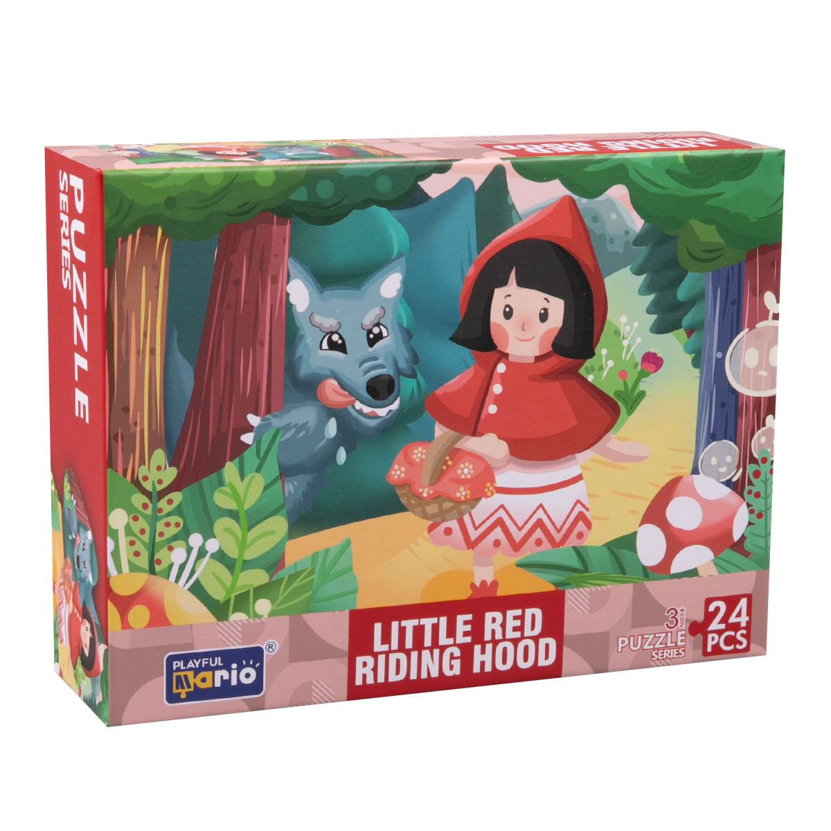 Пазлы Puzzles Маленькая Красная шапочка 24 детали купить,NaN