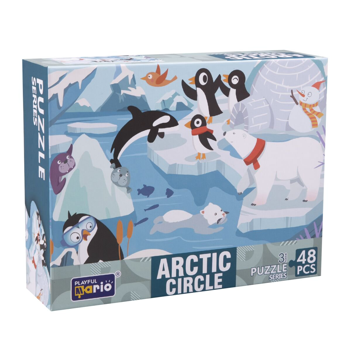 Пазлы Puzzles Арктический кружок 48 деталей купить,NaN