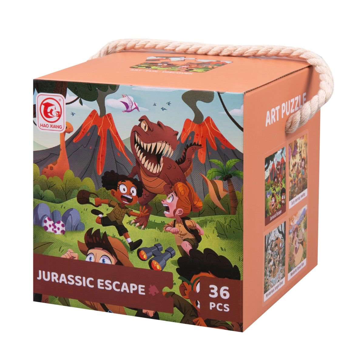 Пазлы Puzzles Юрский побег 36 деталей купить,NaN