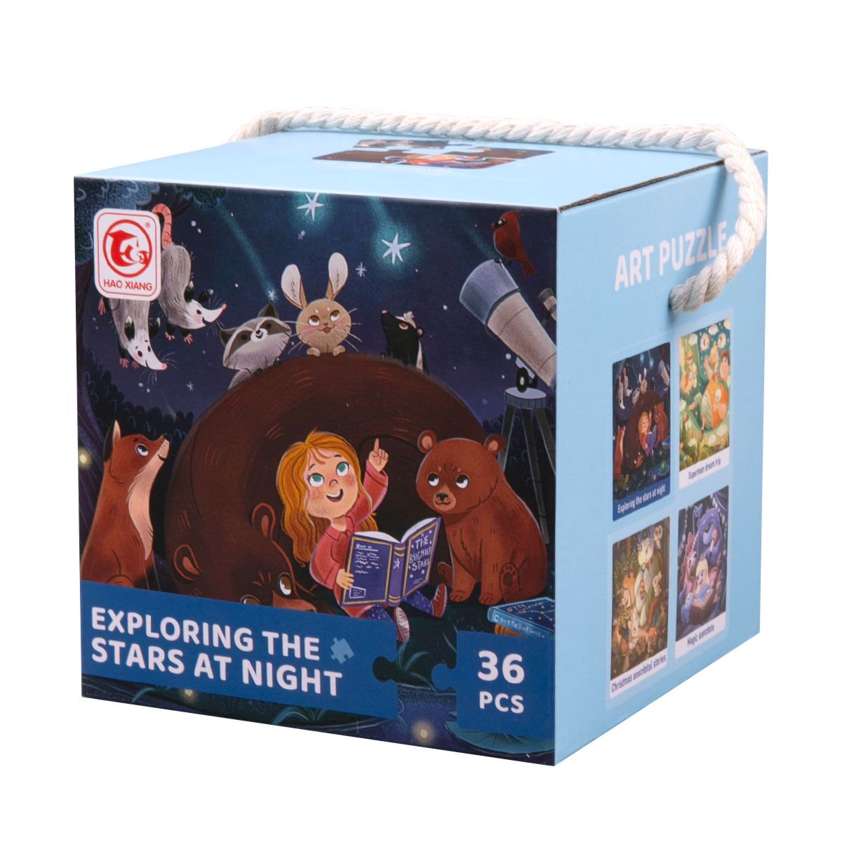 Пазлы Puzzles Исследуя звезды ночью 36 деталей купить,NaN