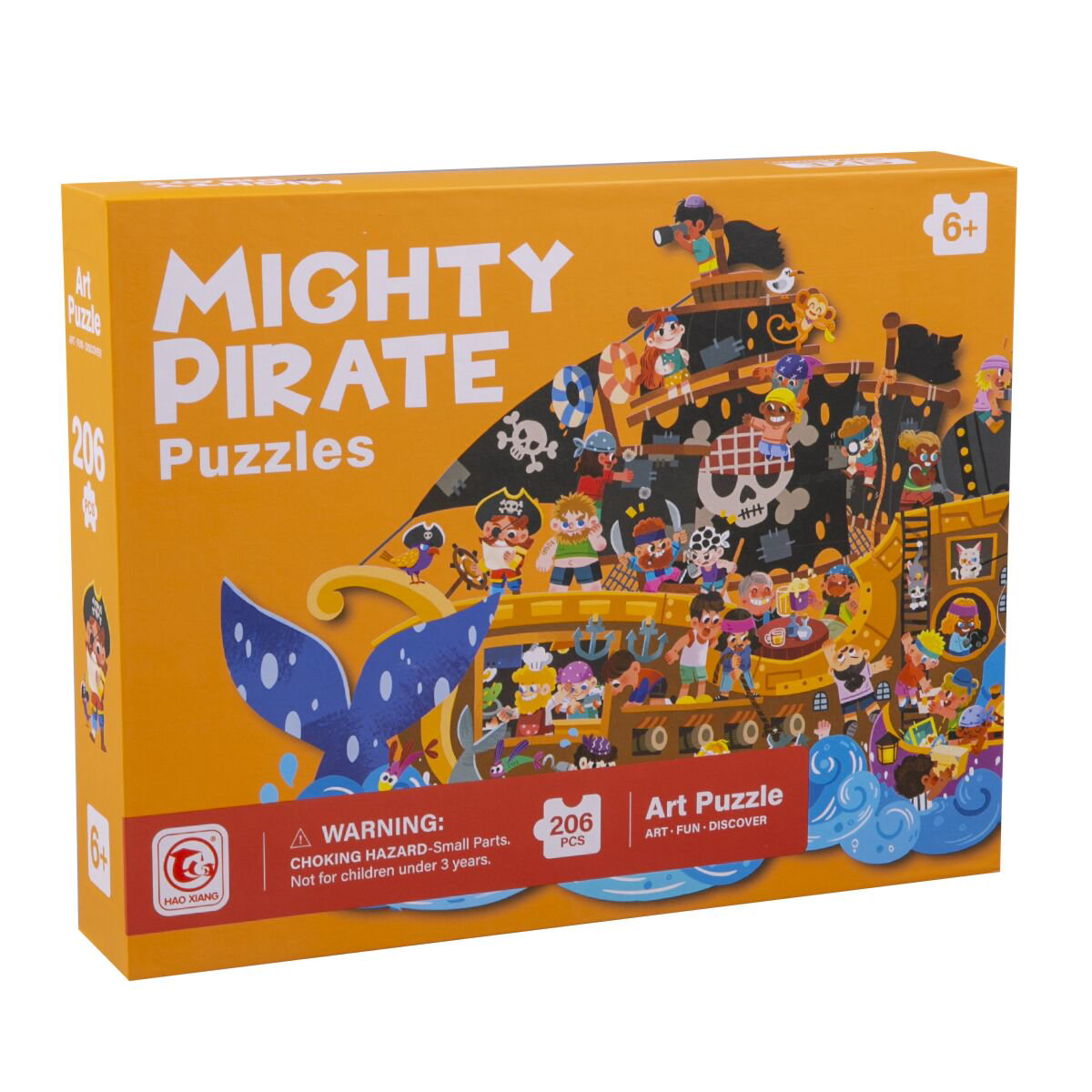 Пазлы Puzzles Могучие пираты 206 деталей купить,NaN