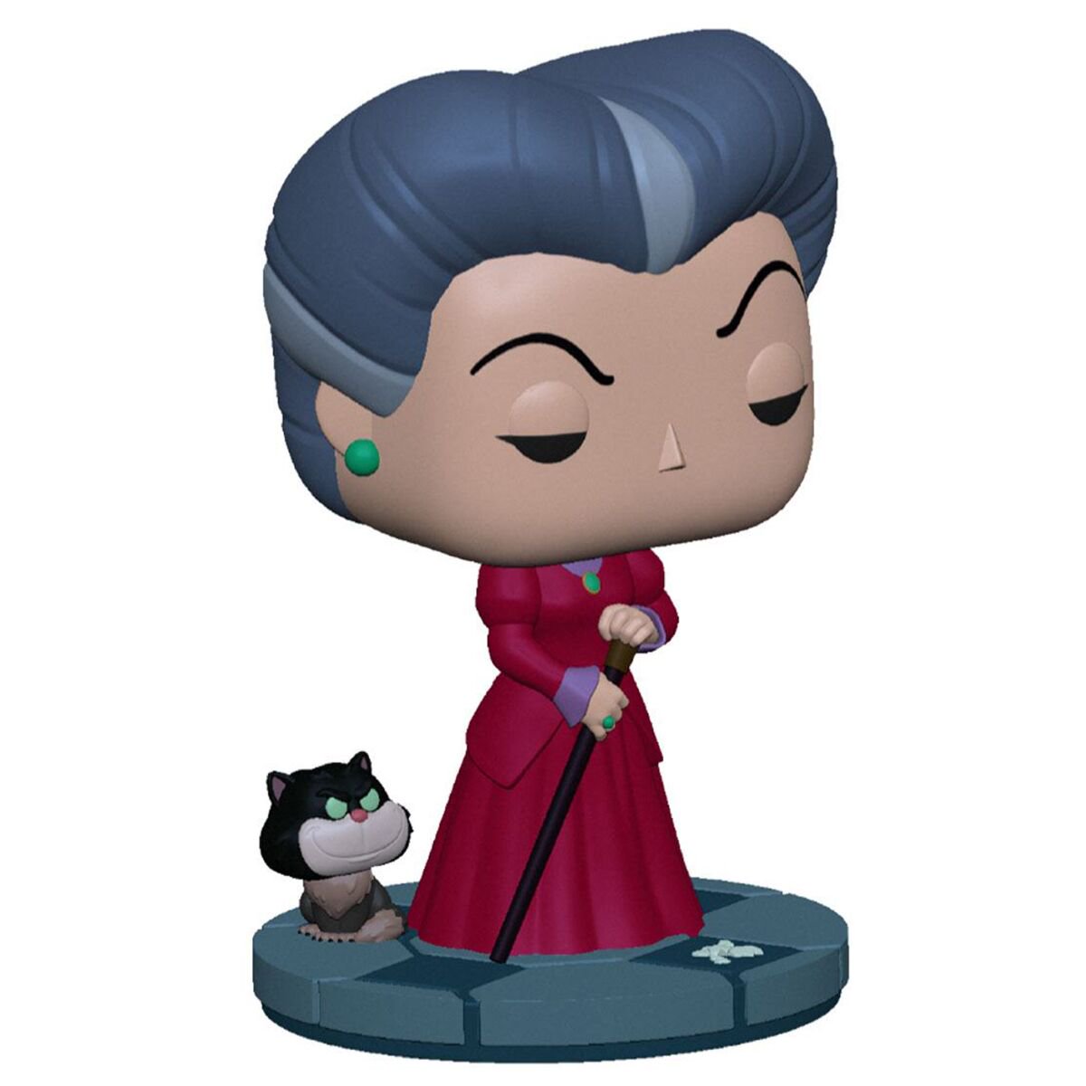 Фигурка Funko Disney Villains POP Lady Tremaine 9см купить,NaN