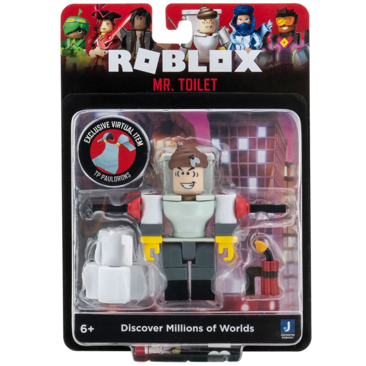 Фигурка Roblox Мистер Туалет 8 см купить,NaN