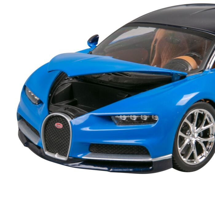 Модель автомобиля Bburago 1:18 Bugatti Chiron Голубая купить,NaN