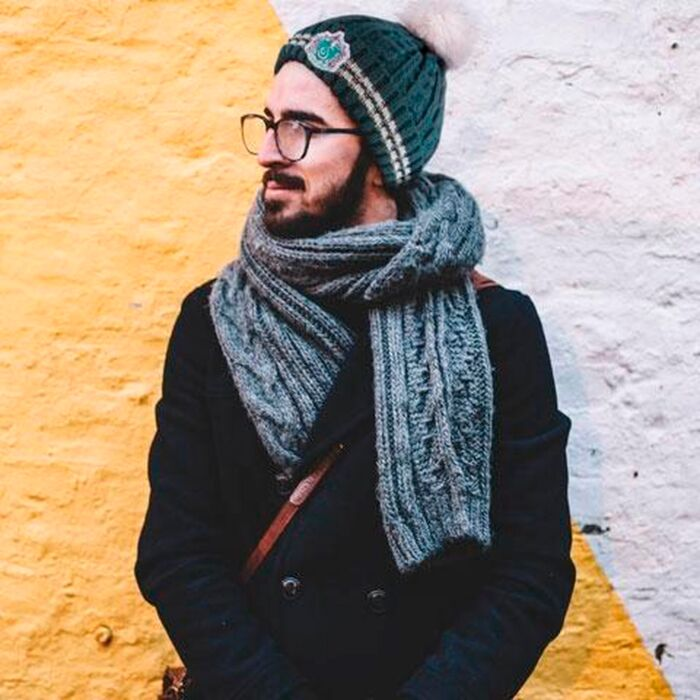 Шапка Гарри Поттер Pom-Pom Beanie Слизерин купить,NaN