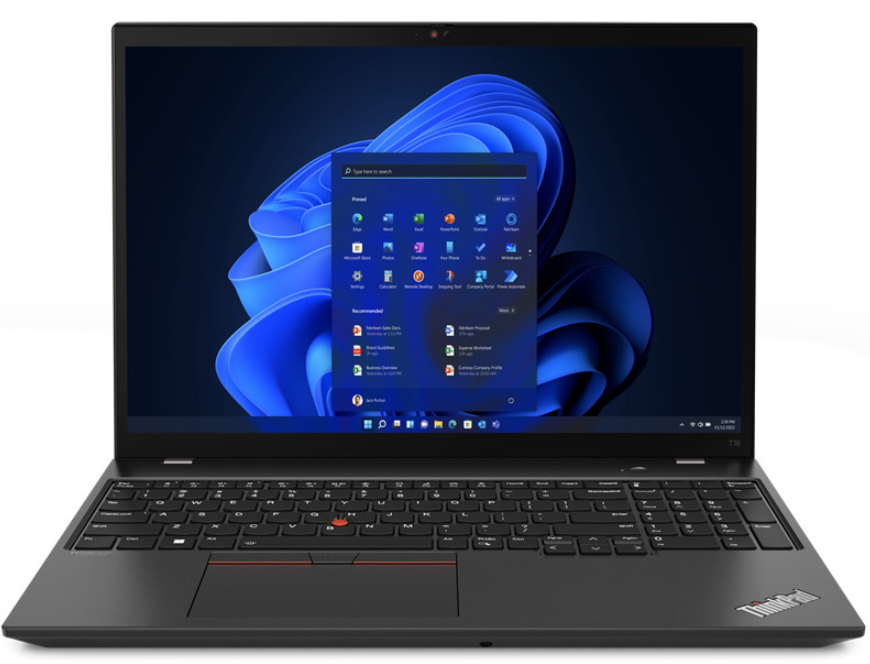 Ноутбук Lenovo ThinkPad T16 Gen 1 21BV006NRT 16" Thunder Black