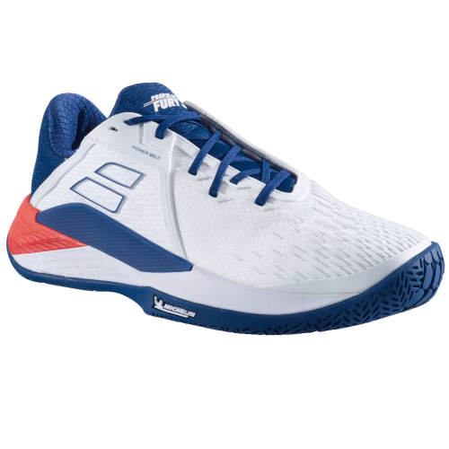 Кроссовки Babolat Propulse Fury 3 AC 30S23208 white-blue 40.5 купить,NaN