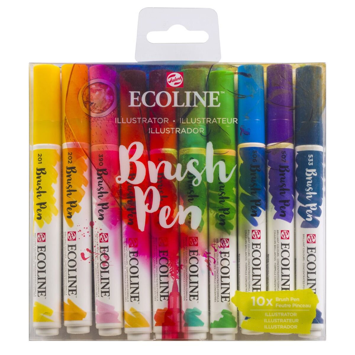 Маркеры Ecoline Иллюстратор 10 цветов купить,NaN