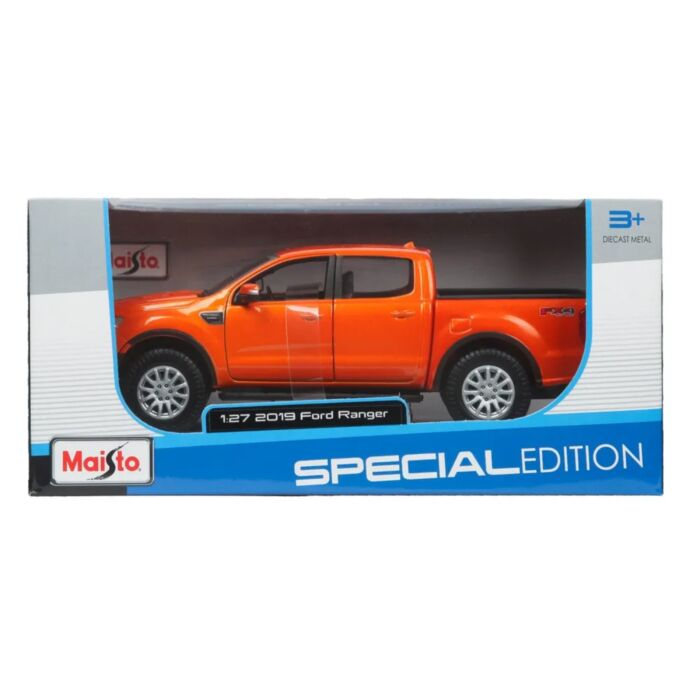 Модель автомобиля Maisto 1:24 Ford Ranger 2019 Оранжевая 31521 OG купить,NaN