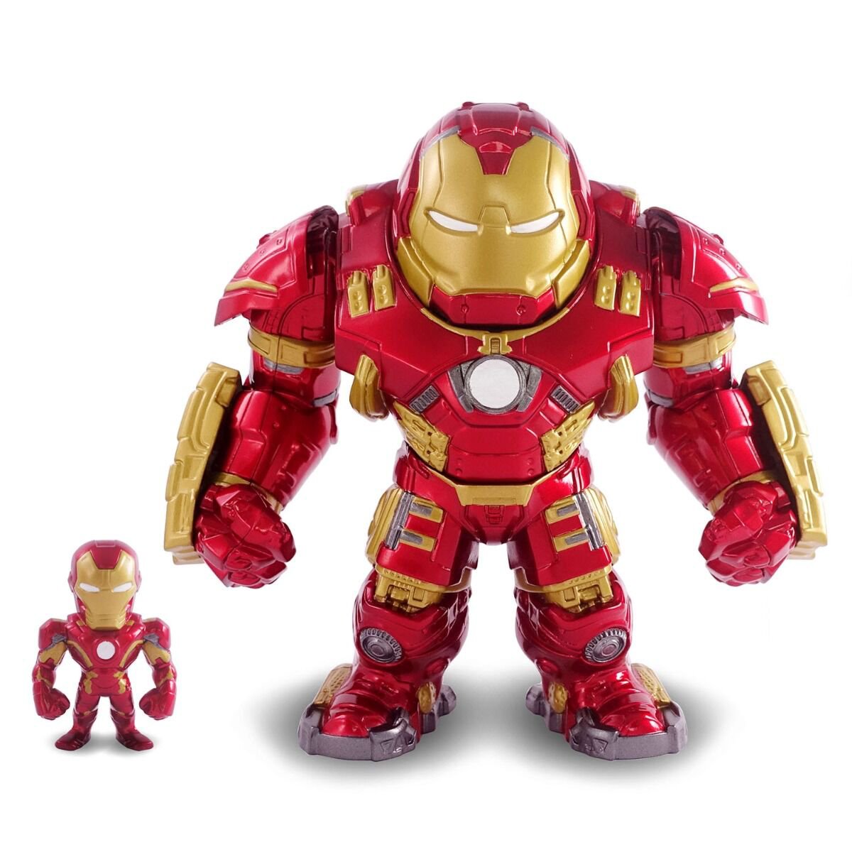 Набор фигурок Jada Toys Metalfigs 33431 Hulkbuster 15 см Ironman 10 см  купить,NaN