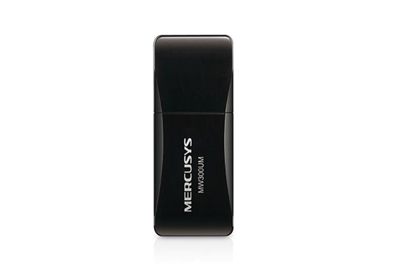 Wi-Fi адаптер Mercusys MW300UM черный
