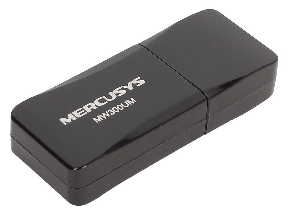 Wi-Fi адаптер Mercusys MW300UM черный - ForteMarket Wi-Fi адаптер Mercusys MW300UM черный купить,0