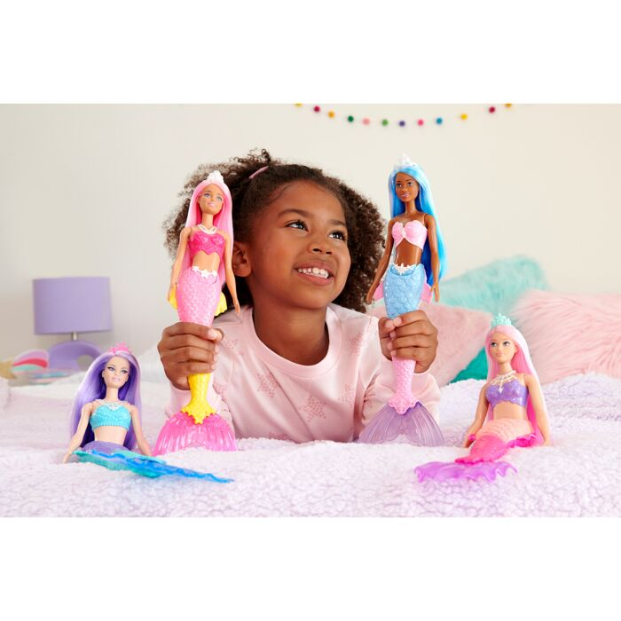 Кукла Barbie Русалка Dreamtopia Голубой HGR08/HGR12 купить,NaN
